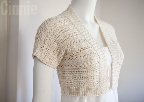 Chic Knits Cinnie Hand Knitting Pattern